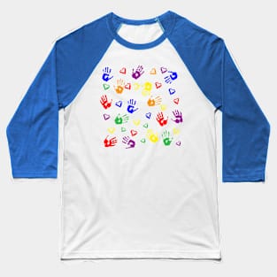 Heart and hands Baseball T-Shirt